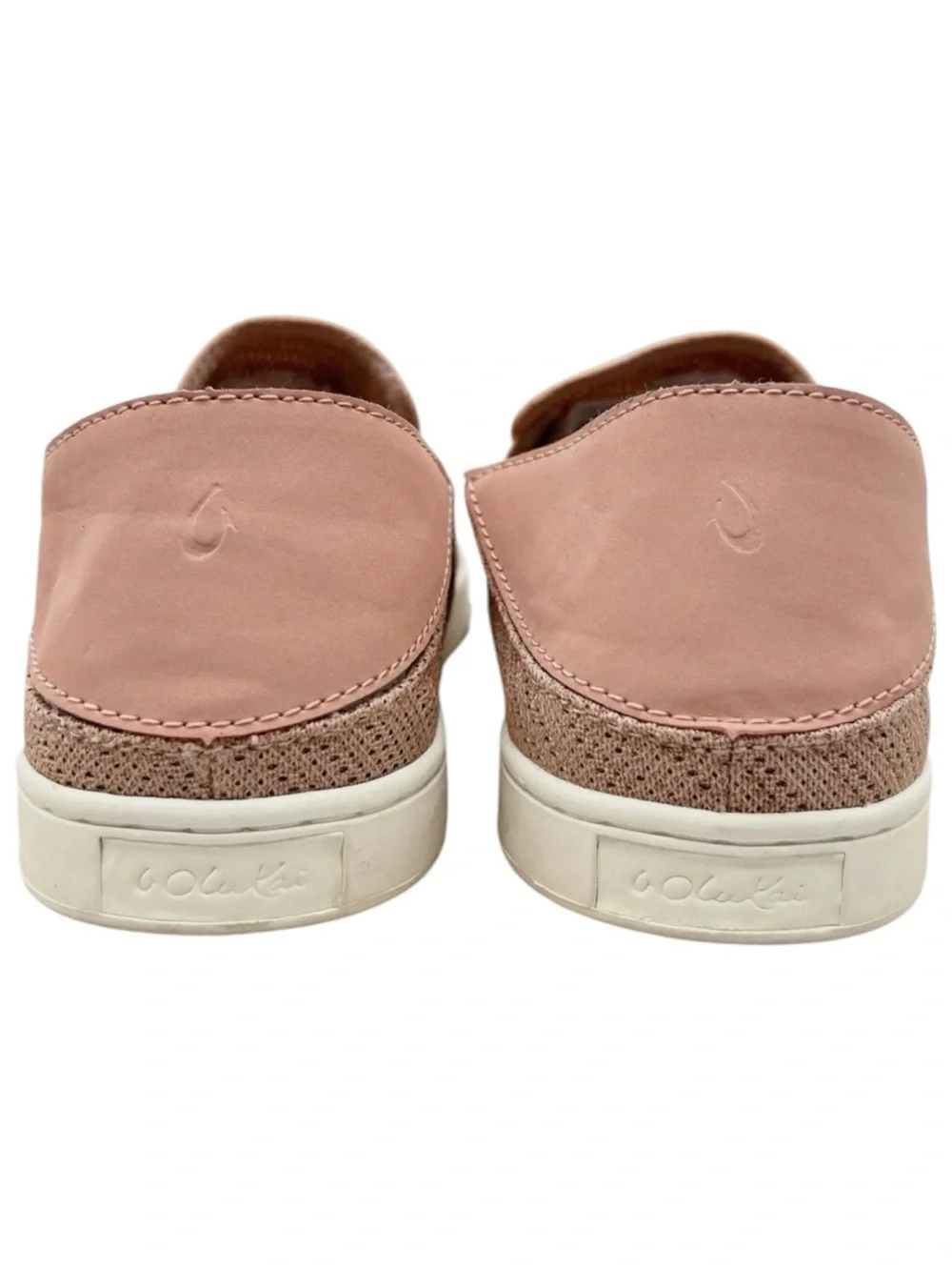 OLUKAI Pehuea Cork Pink Breathable Slip-on Loafers Size 9 — NEW WITHOUT BOX